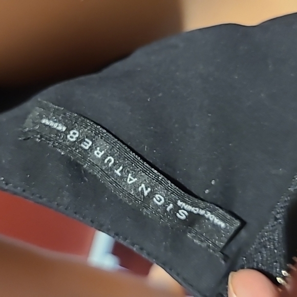 Signature 8 Black Strappy Bra Top - Picture 4 of 5